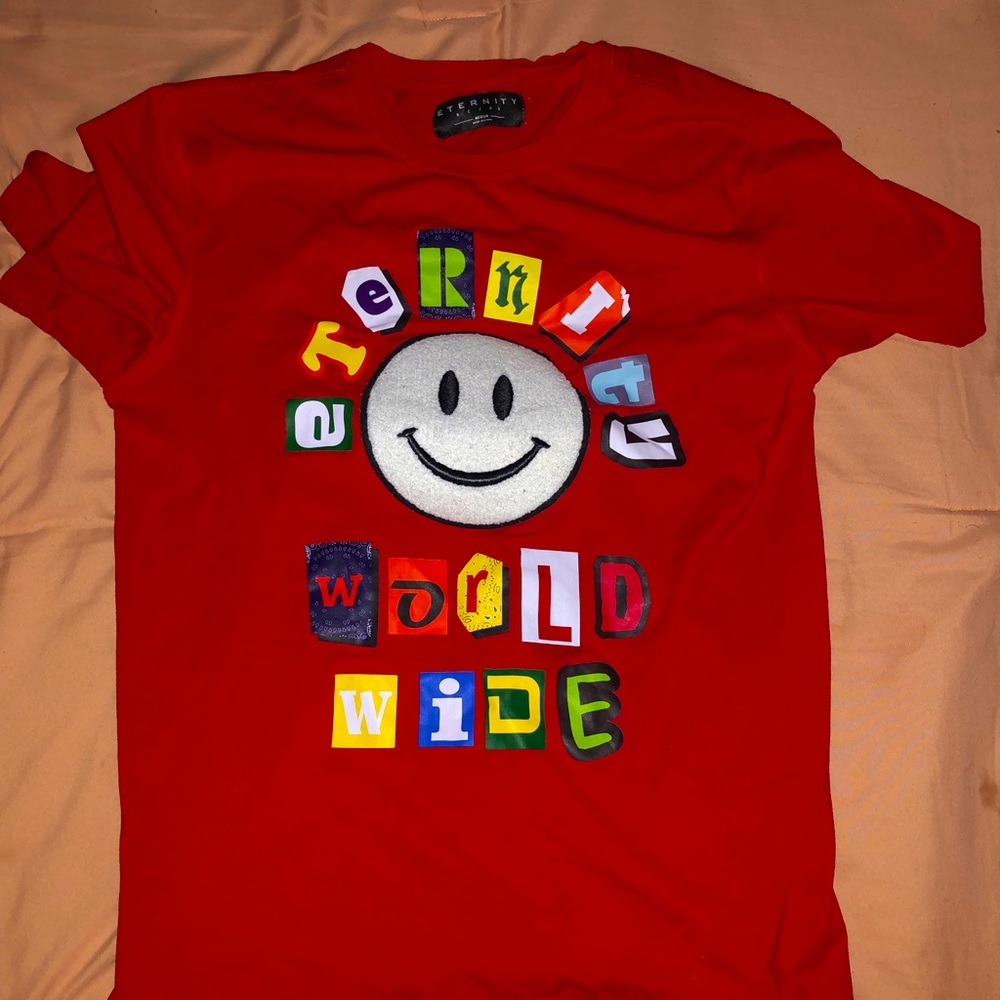 Eternal world wide shirt.